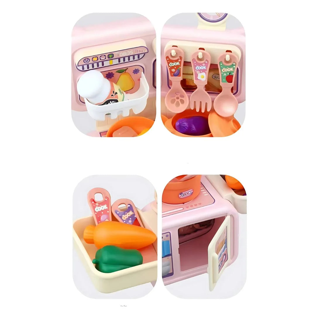 ChefPlay Kitchen – Speelkeuken voor Kinderen – Kunststof Rollenspel Speelgoed – Vanaf 3 Jaar