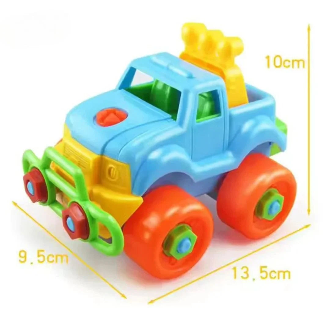 BuildMaster – Doe-Het-Zelf Voertuig Bouwset STEM Speelgoed Kinderen 6+