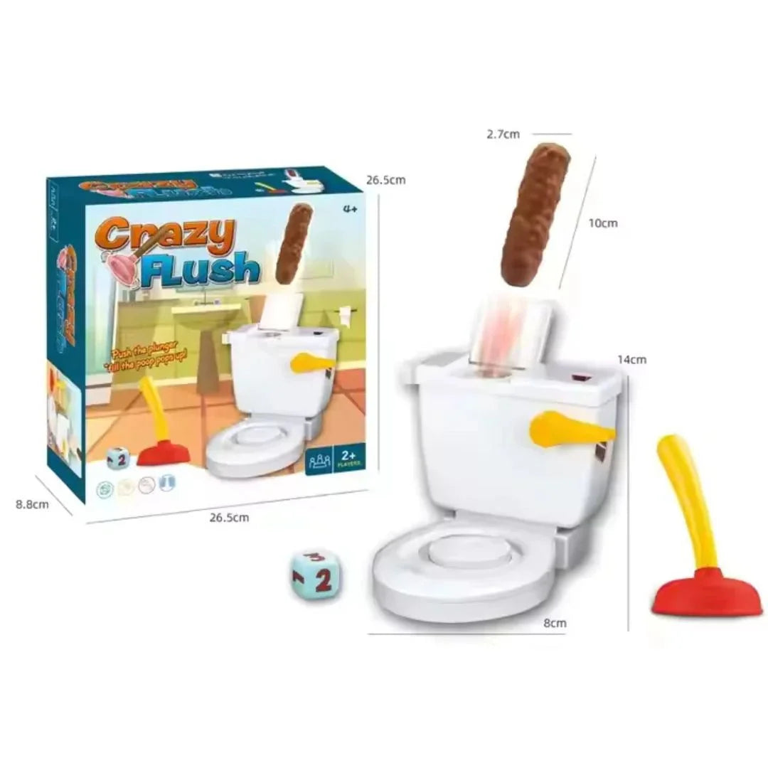 CatchWhirl™ - Vliegend vangspel met ronddraaiend poepkarakter