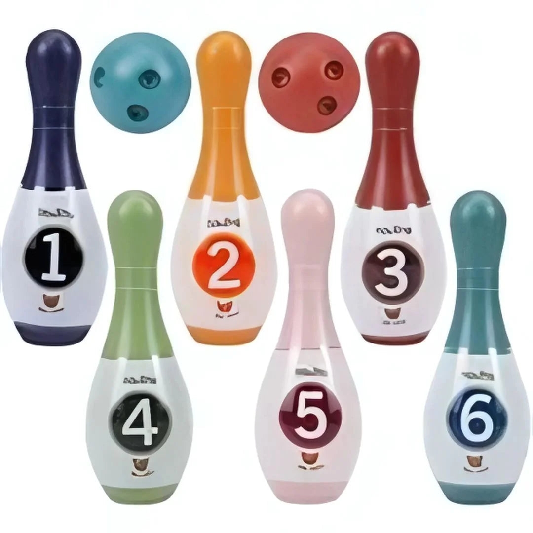 StrikeTots – Mini Bowling Set voor Kinderen vanaf 3 Jaar