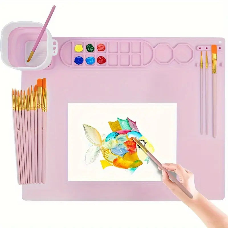 DoodleDeck - Herbruikbare kunst placemat