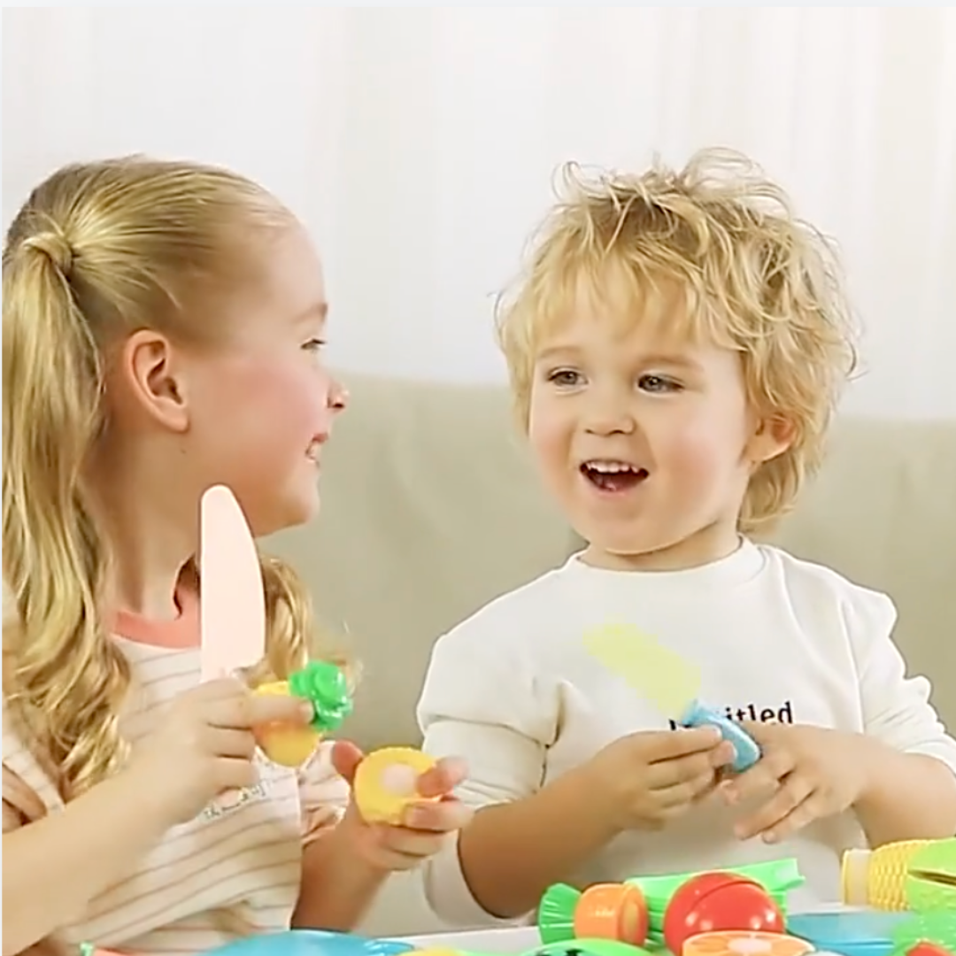 ChefPlay- Snijbare fruit- en groentespeelset