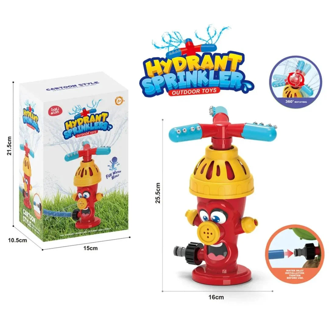 AquaSprout – Cartoon Hydrant Waterfontein Voor Kinderen Vanaf 3 Jaar – Stimuleert Buiten Spelen