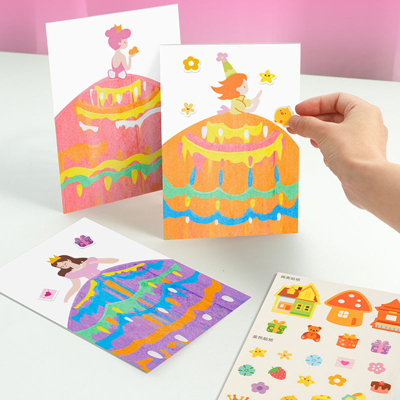 RainbowCraft - DIY kleurrijke wenskaarten