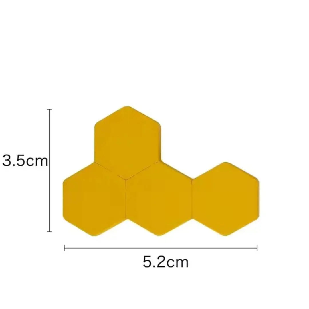 HexoCraft™ – Houten Zeshoek Puzzelspel voor Kinderen vanaf 4 Jaar
