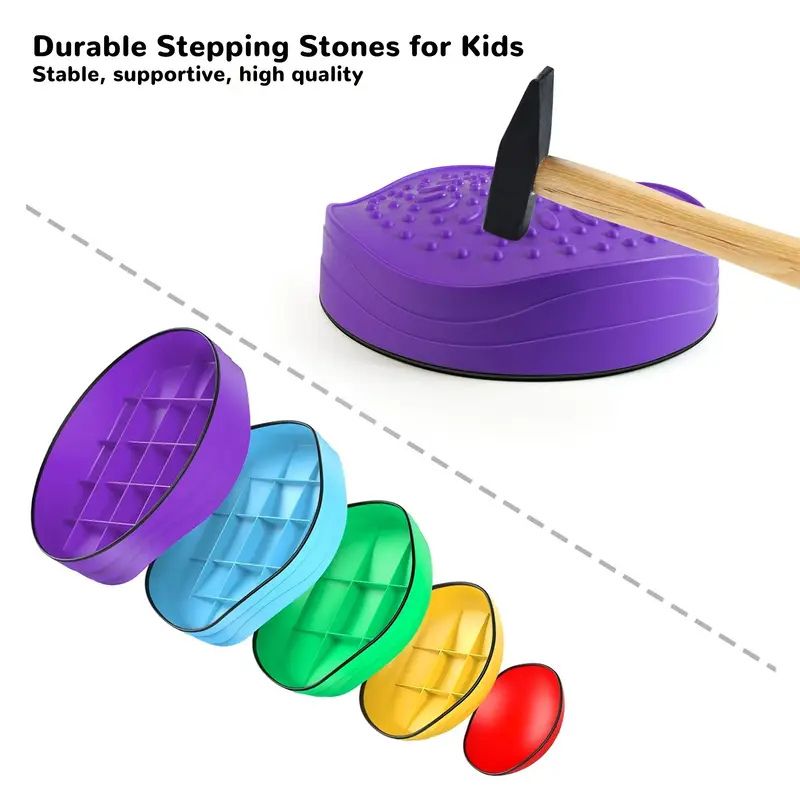 Step&Balance – Sensorische Balansstenen voor Kinderen vanaf 3 Jaar – Versterkt Evenwicht & Beweging