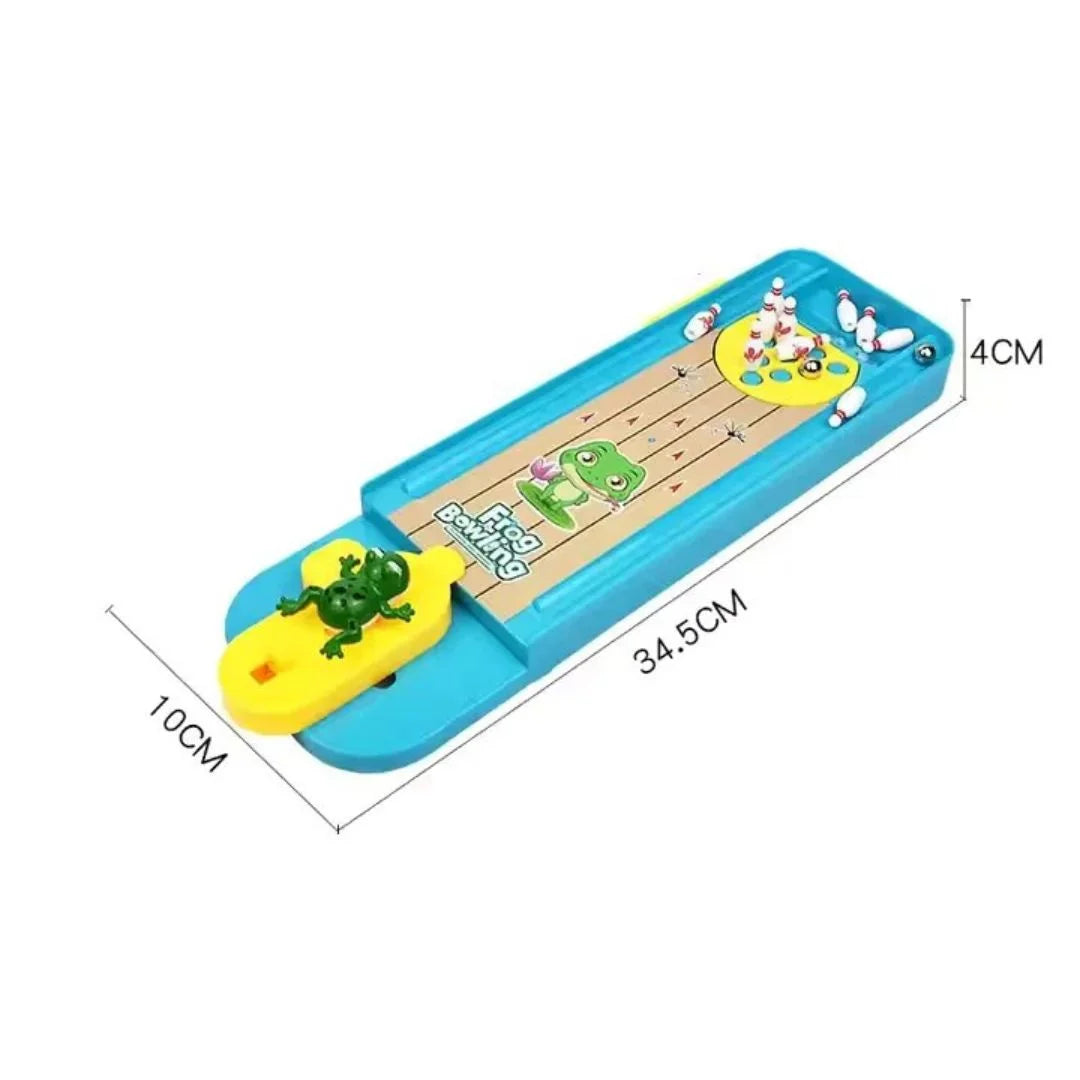 FroloRoll - Mini kikker bowling set voor kinderen vanaf 4 jaar