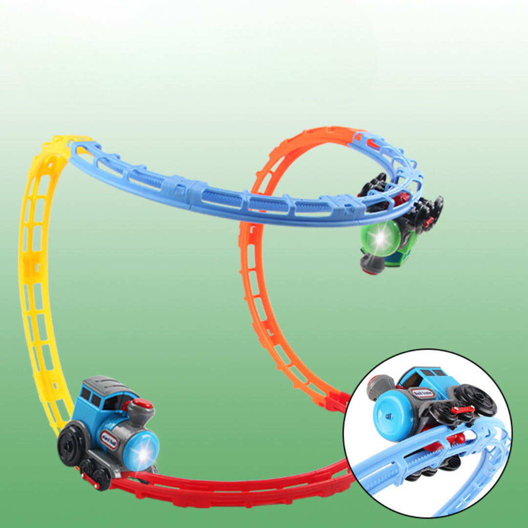 RailRush - Interactieve speelgoed motorset met licht en geluid