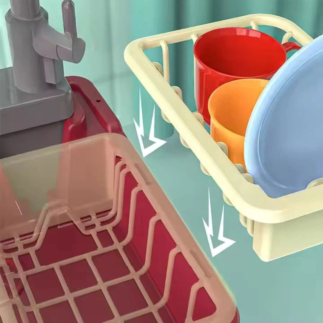 Sinksy – Waterspeelgoot & Keukentafel voor Kinderen – Rollenspel – Vanaf 3 Jaar