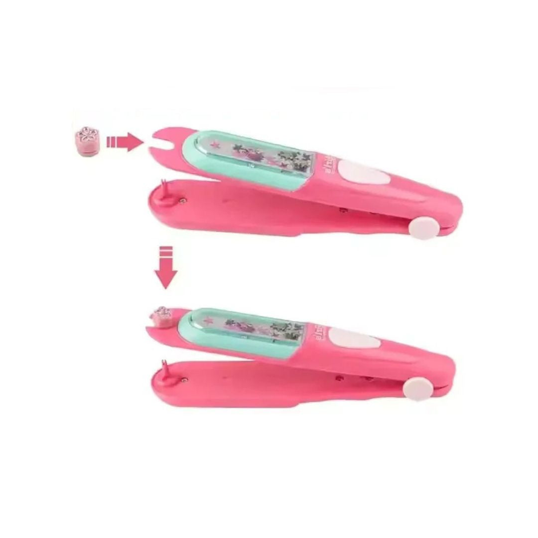 GlamDazzle – Haarjuwelenstempel Set voor Kinderen vanaf 6 Jaar