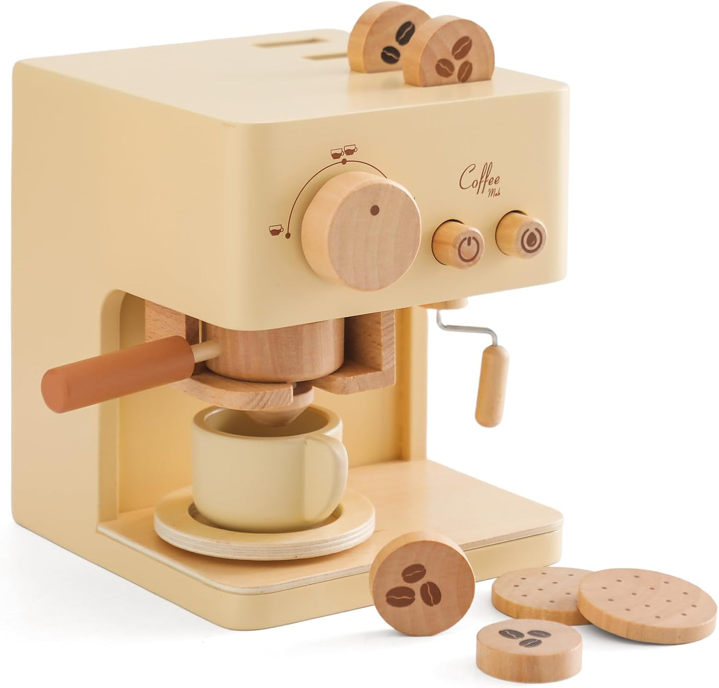 BrewBuddies Houten Koffie & Thee Speelset – Rollenspel – Vanaf 3 Jaar