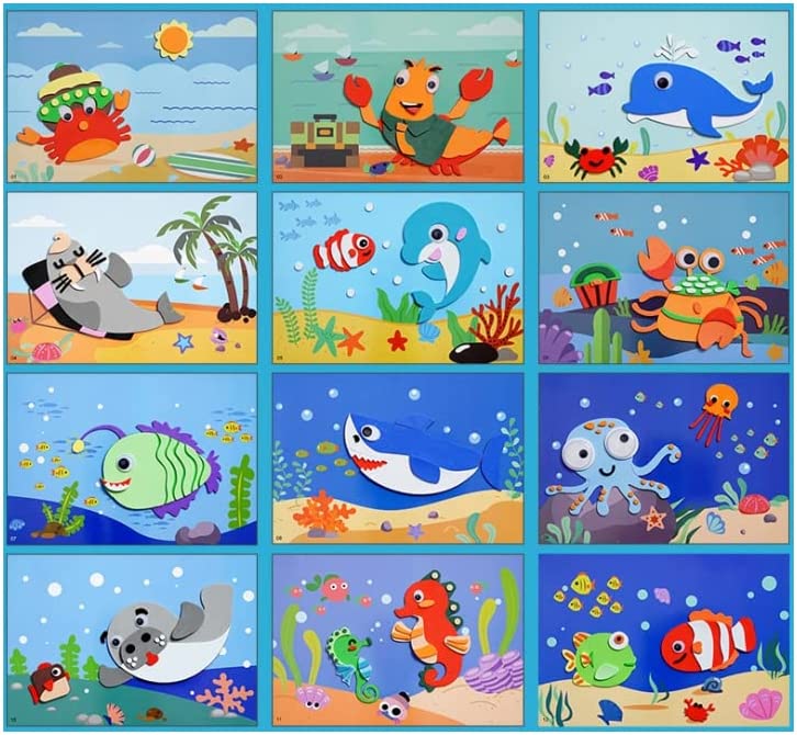 StickerPuzzles - Ambachten Handwerk Puzzel Speelgoed Viltdoek Sticker
