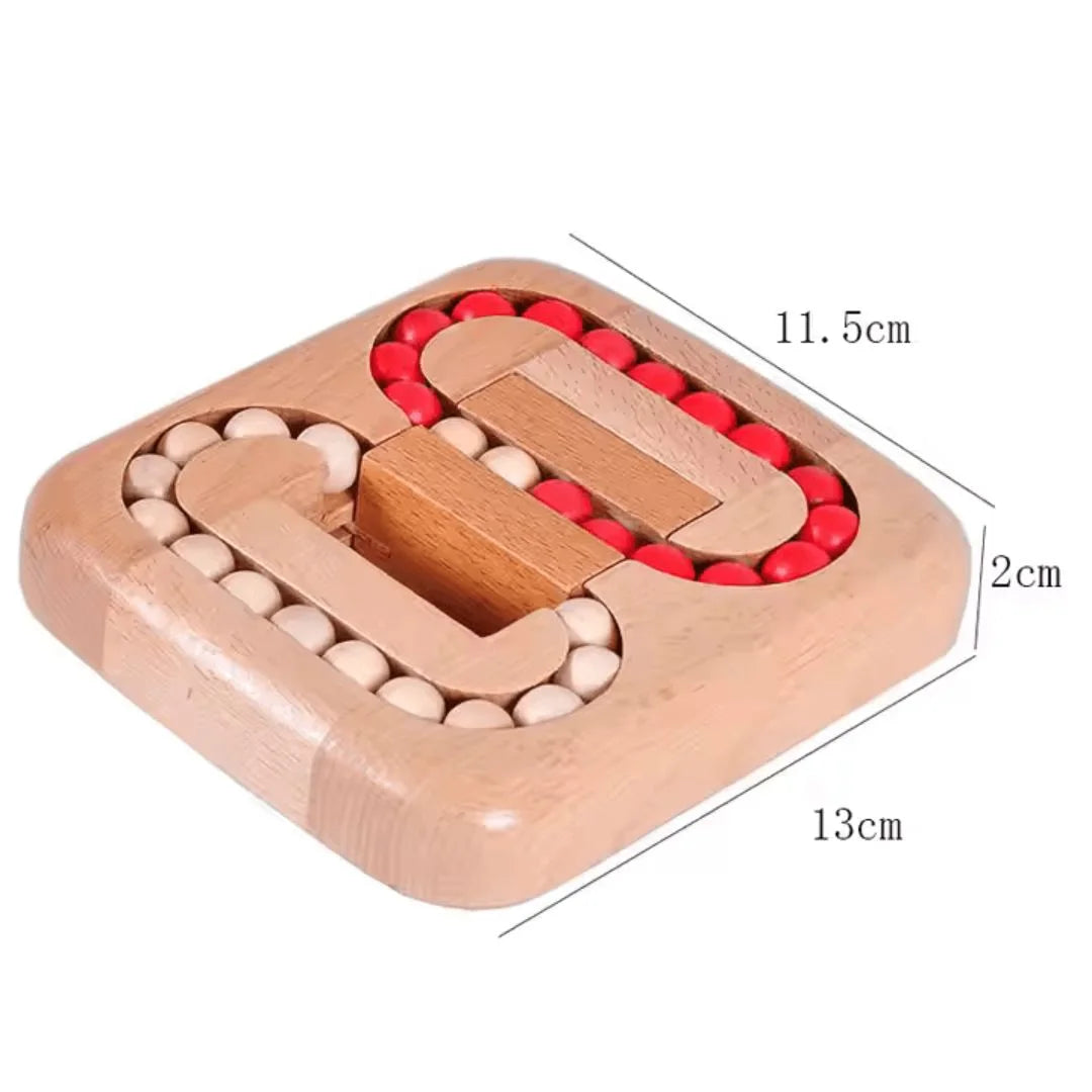 CraftNest – Houten Kralenset Voor Kinderen Vanaf 3 Jaar – Verbetert Fijne Motoriek