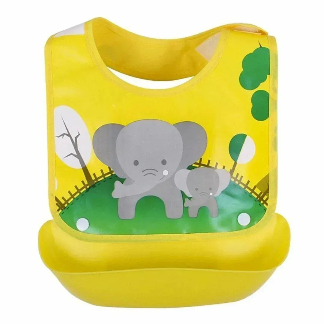 NibbleCatcher – Siliconen Baby Slabbetje met Opvangbakje voor Kinderen vanaf 6 Maanden – Ondersteunt Zelfstandig Eten & Rommelvrije Maaltijden