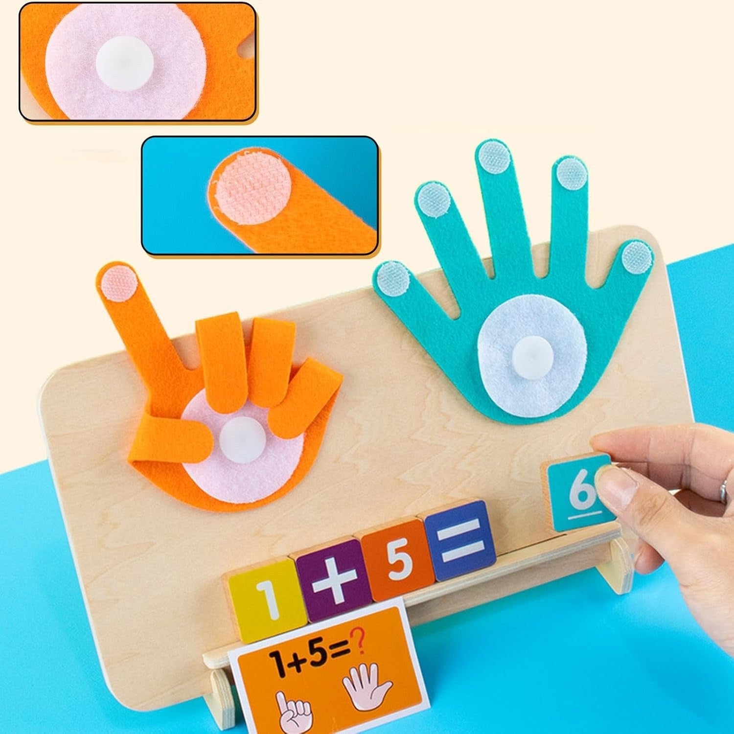 EasyCount - Vinger Tellen Reken Speelgoed Voor Kleuter