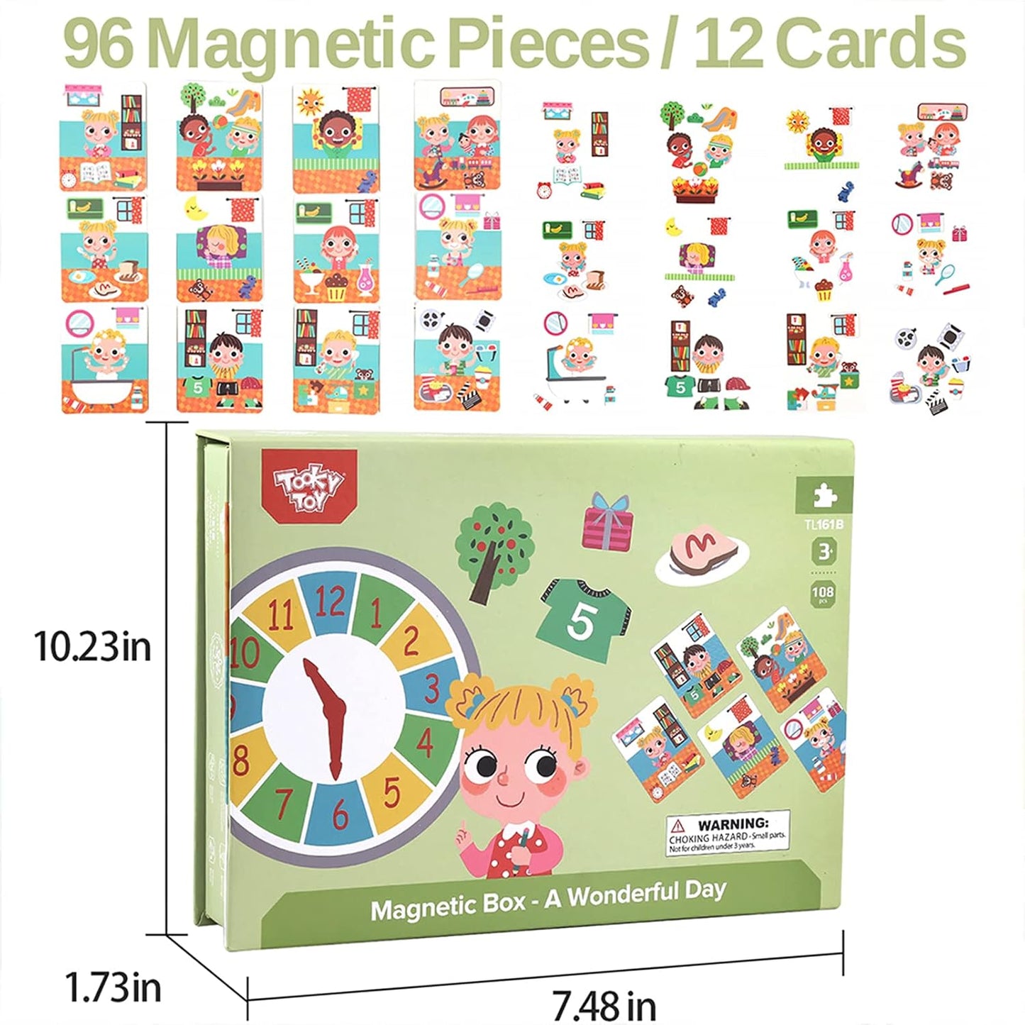 AlphaMag – Magnetische Alfabetpuzzel voor Kinderen vanaf 3 jaar – Versterkt Vroege Geletterdheid en Fijne Motoriek