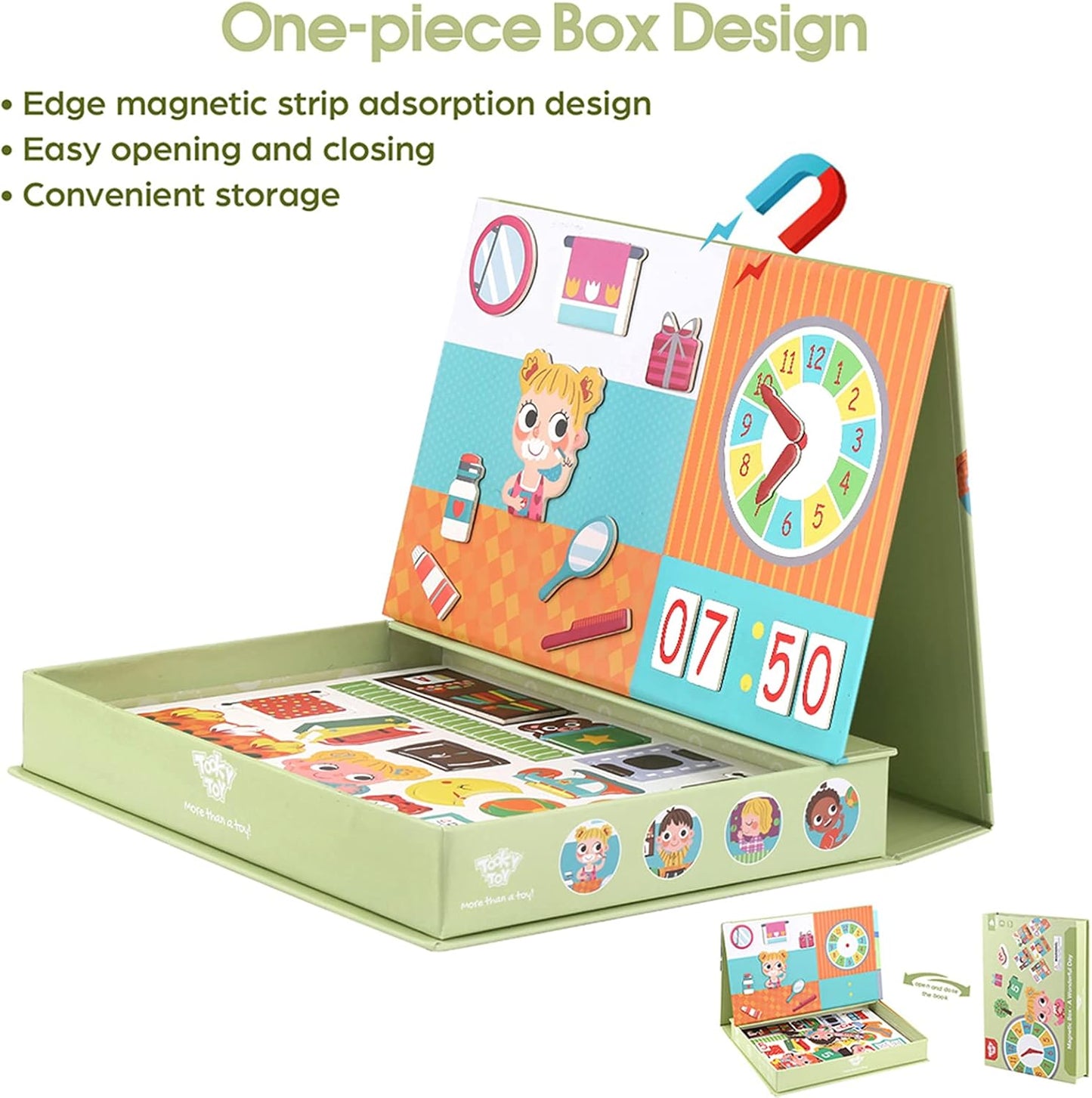 AlphaMag – Magnetische Alfabetpuzzel voor Kinderen vanaf 3 jaar – Versterkt Vroege Geletterdheid en Fijne Motoriek