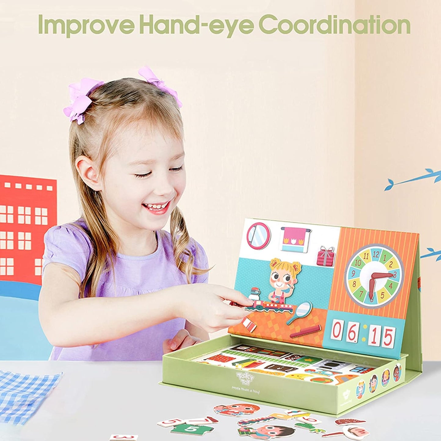 AlphaMag – Magnetische Alfabetpuzzel voor Kinderen vanaf 3 jaar – Versterkt Vroege Geletterdheid en Fijne Motoriek