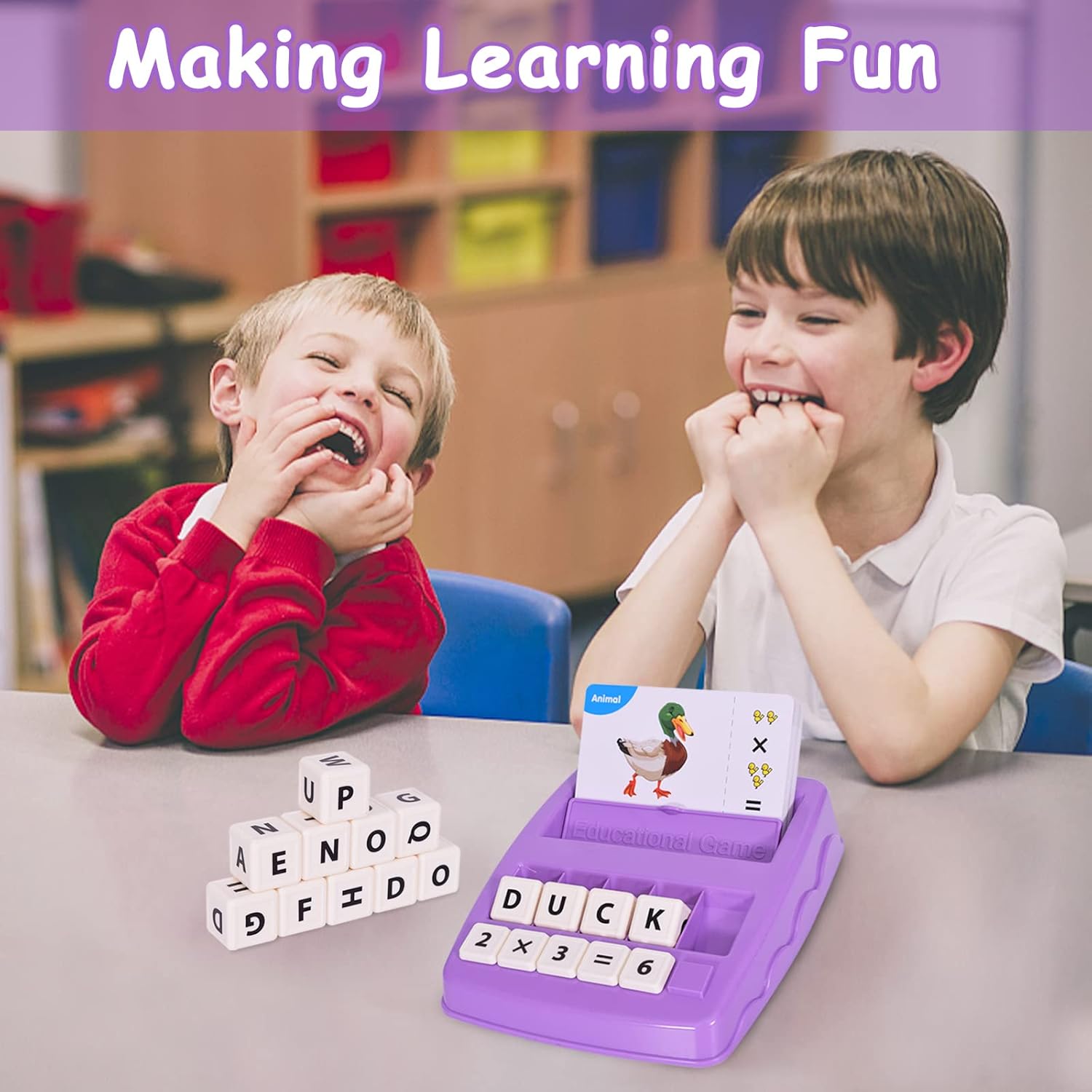 WordWise – Educatief Spel om Letters & Cijfers te Leren voor Kinderen vanaf 3 Jaar – Stimuleert Taal & Rekenen