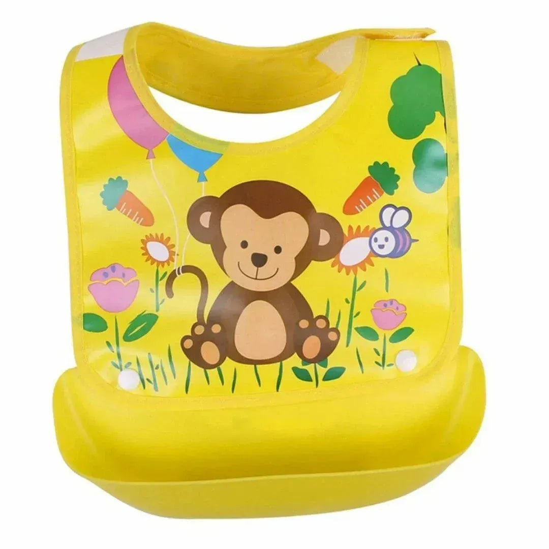 NibbleCatcher – Siliconen Baby Slabbetje met Opvangbakje voor Kinderen vanaf 6 Maanden – Ondersteunt Zelfstandig Eten & Rommelvrije Maaltijden