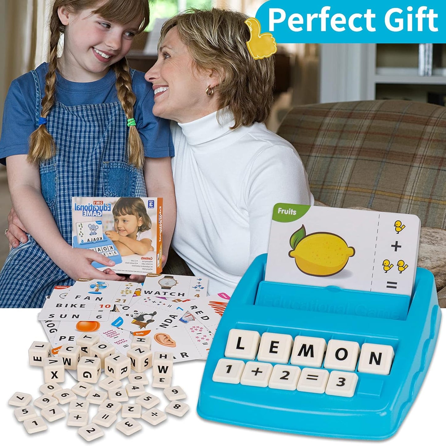 WordWise – Educatief Spel om Letters & Cijfers te Leren voor Kinderen vanaf 3 Jaar – Stimuleert Taal & Rekenen