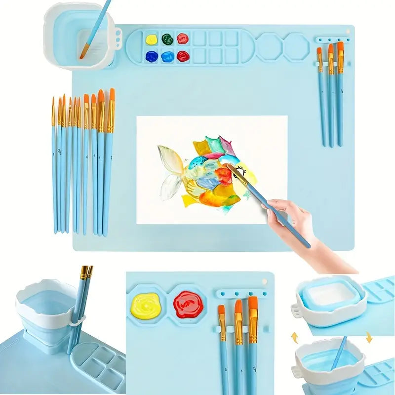 DoodleDeck - Herbruikbare kunst placemat