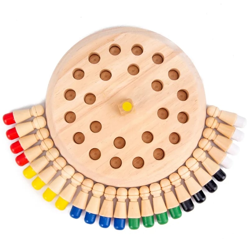 MemoryMinds- Leuk houten geheugenspel voor het ontwikkelen van cognitieve vaardigheden