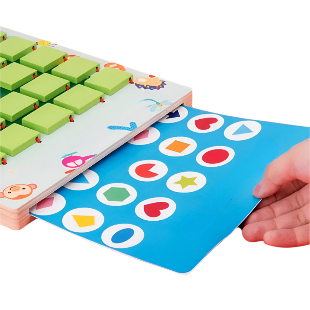 PatternPairs - Houten Geheugenspel
