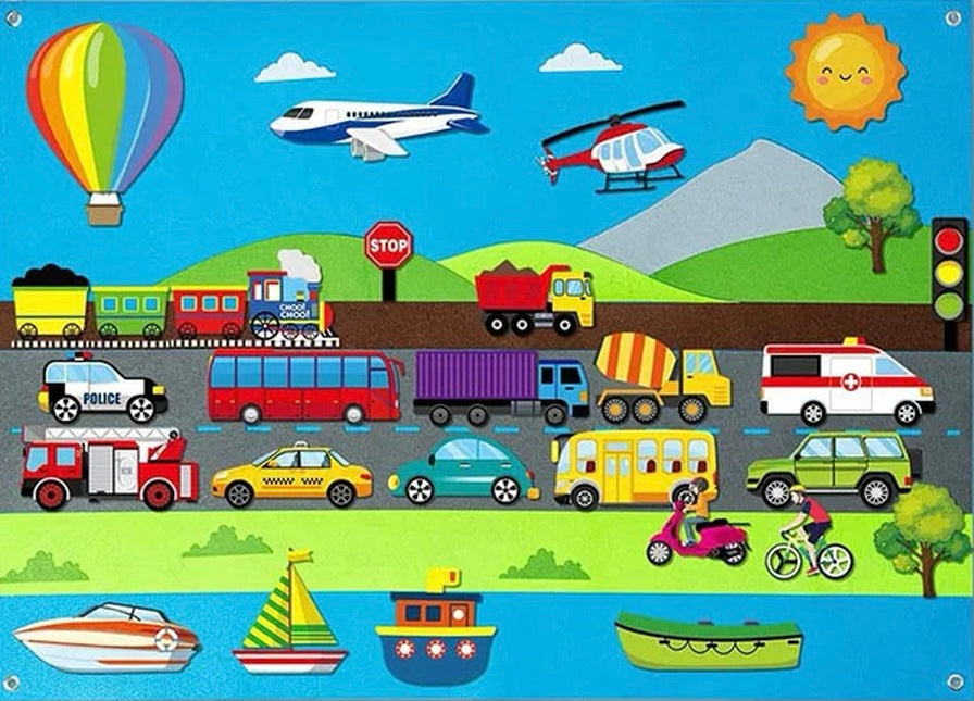 StoryBoard - Transport Vorm Stickers