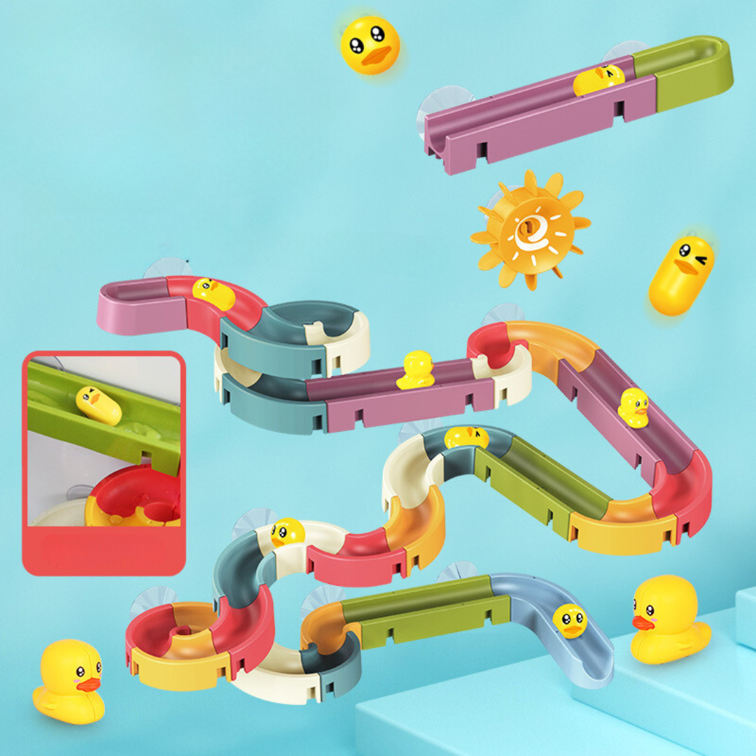 SplashDucks- Glijdende eenden badspeeltje