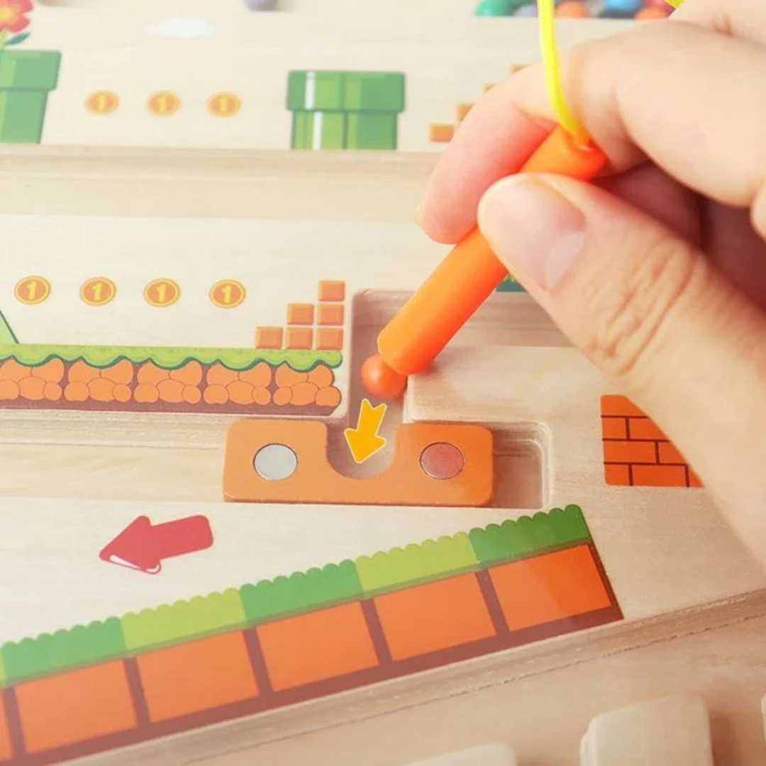 MazeMaster - Montessori Nummer- en Kleurenlabyrint
