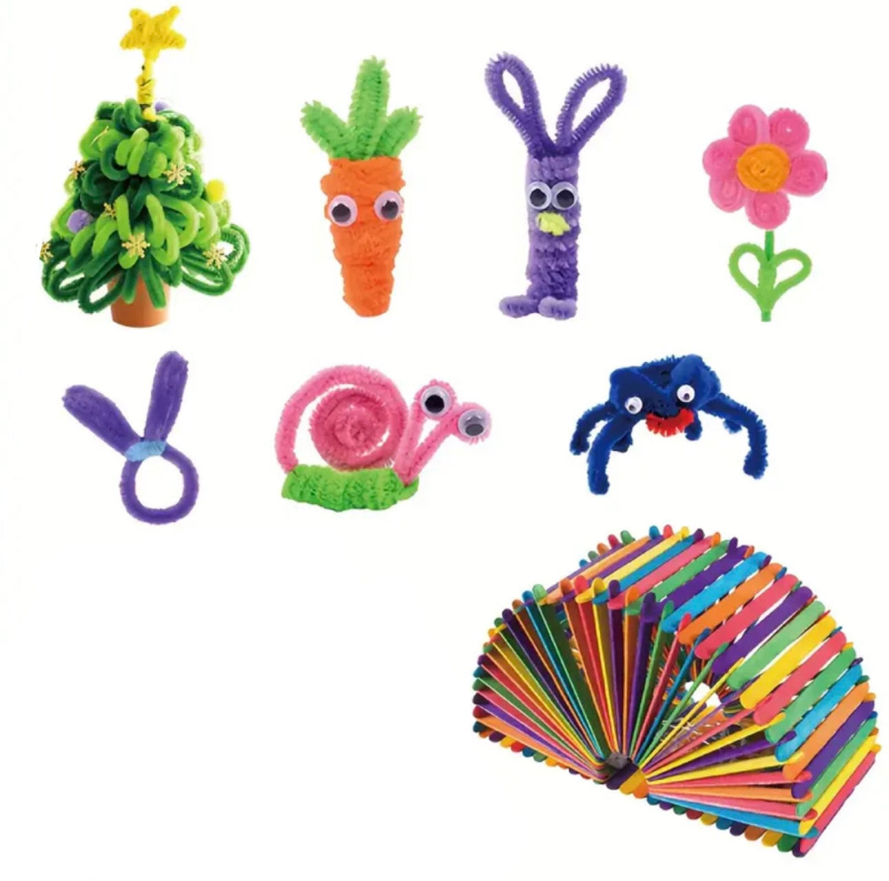 CreatiBox - Kit knutselspullen voor kinderen