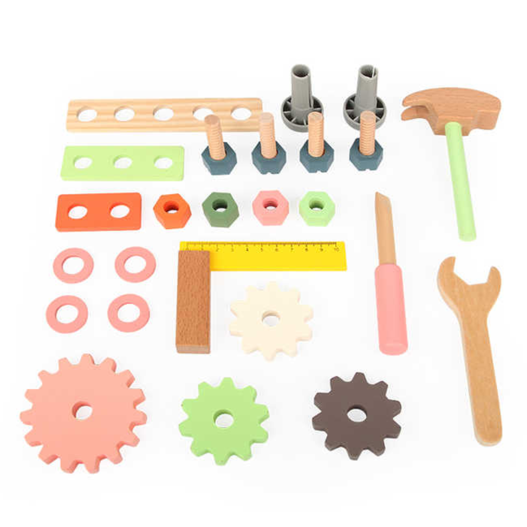 ToolTops – Houten Werkbank voor Kinderen – Bouw & Speelplezier – Vanaf 6 Jaar