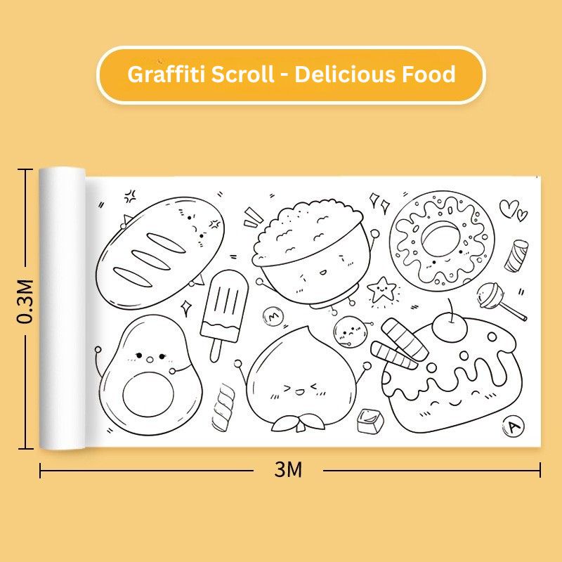 RollArt - Groot Kleurendocument Broodje van de Muur met Scheur