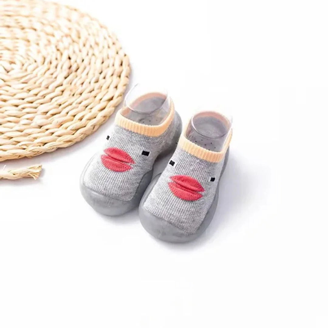 TinySteps - Baby Slip-On Schoensokken vanaf 6 Maanden - Zacht Antislip Comfort