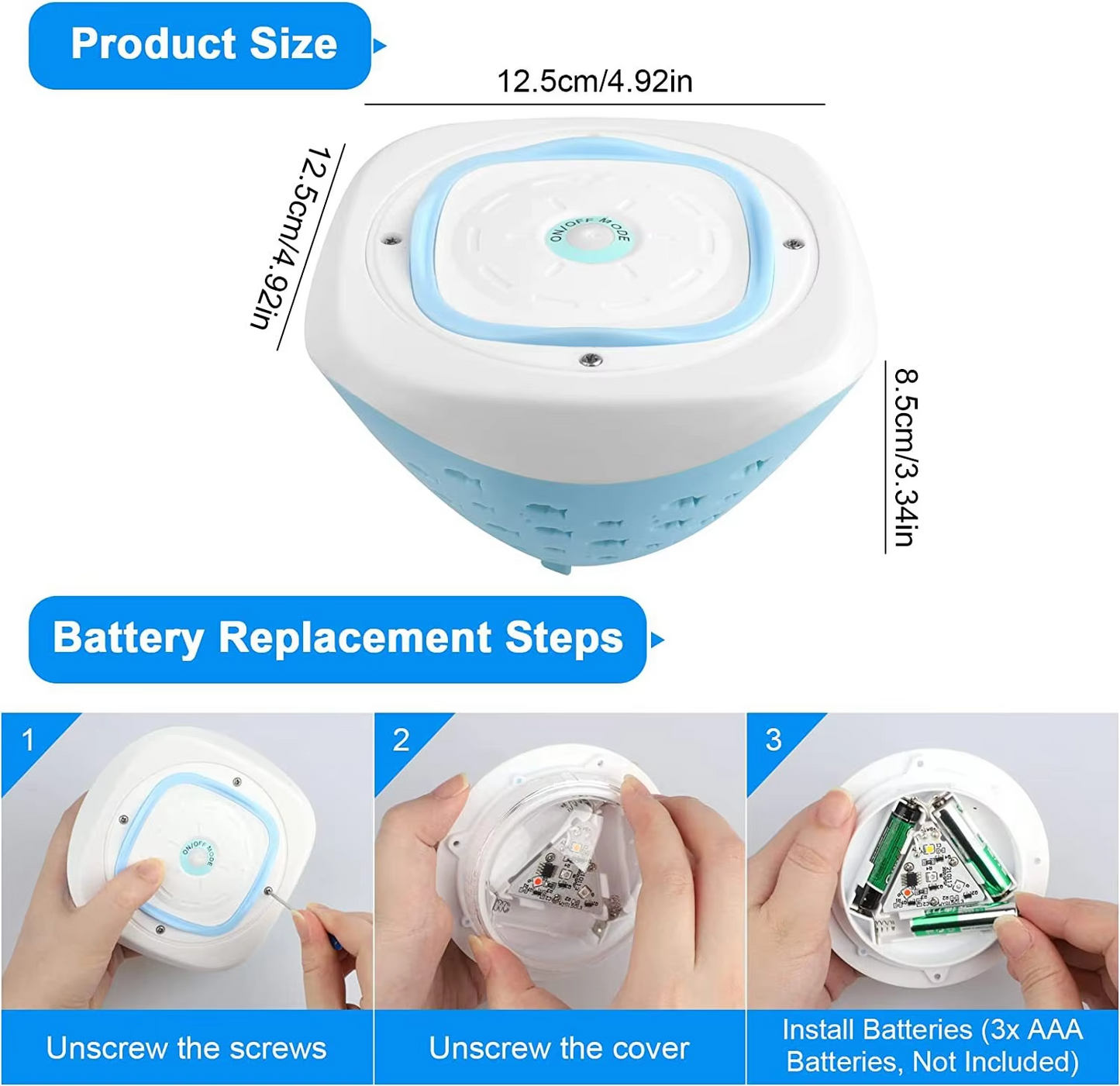 BathBeam Lichtprojector voor in Bad – Rustgevend Waterplezier – Vanaf 12mnd