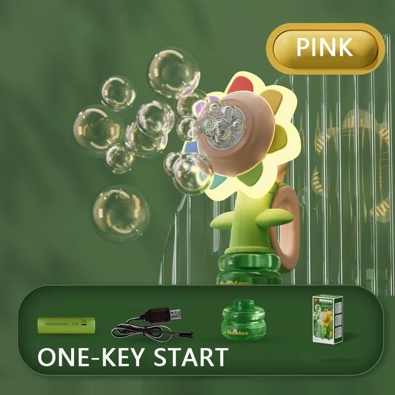 BloomBubbles Magische Bellenblaasmachine – Buitenplezier – Vanaf 3 Jaar