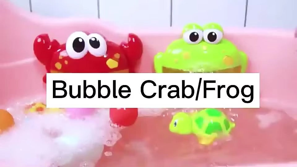 BubbleCrab&Friends - Muzikaal Badbubbel Speelgoed – Krab met Bubbels – Vanaf 2 Jaar