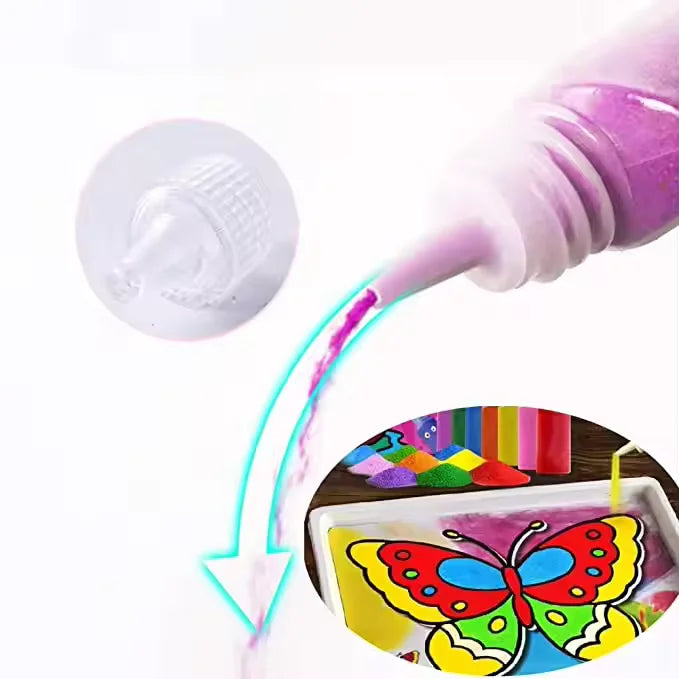 ArtCraft Zand Schilder Kit – Creatief Knutselen – Vanaf 5 Jaar