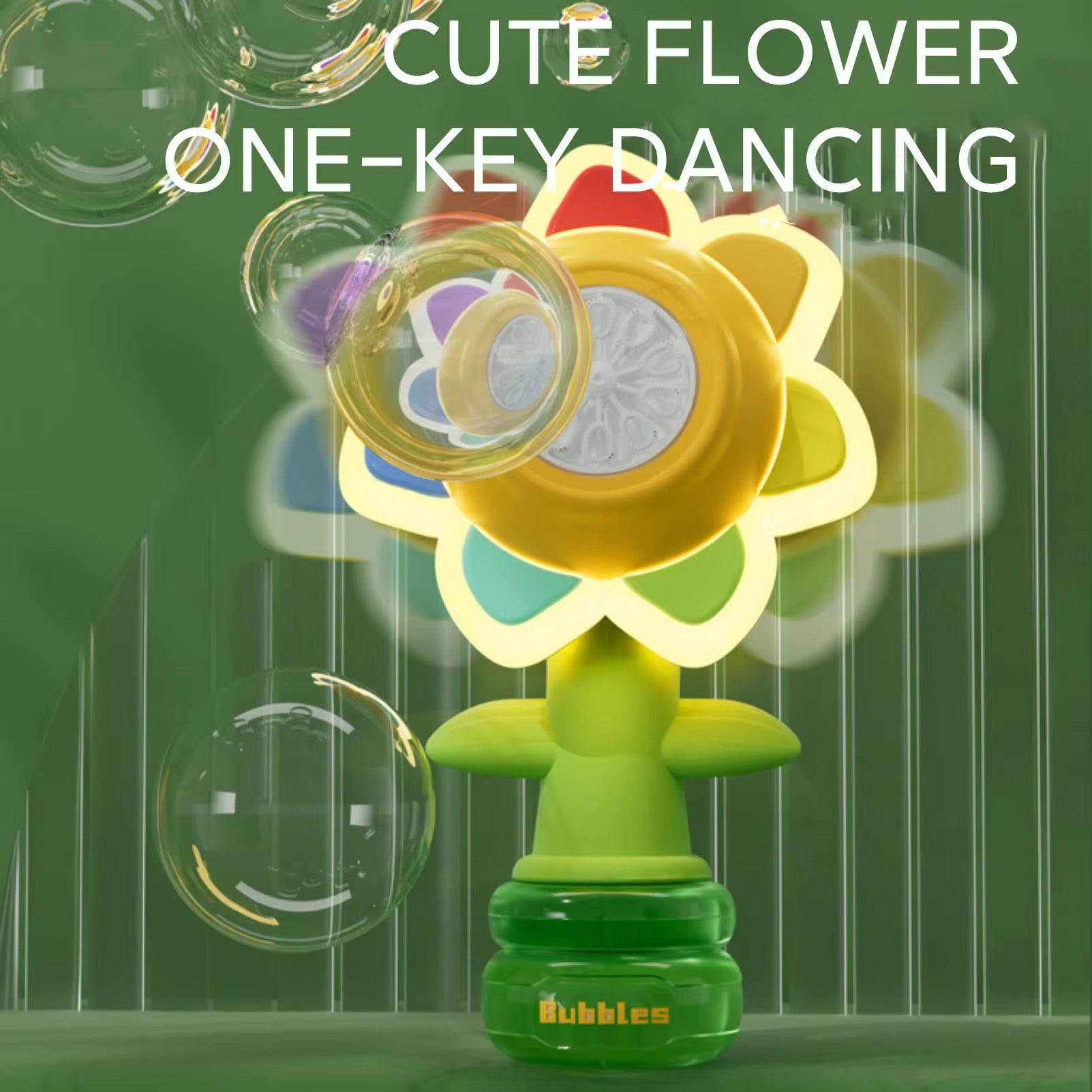 BloomBubbles Magische Bloemen Bellenblaasmachine voor Buitenplezier – Voor Leeftijd 3+