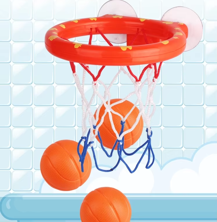 SplashHoop – Badkamer Basketbal Speelgoed voor Kinderen vanaf 2 jaar – Verbetert Coördinatie & Maakt Baddertijd Leuk!