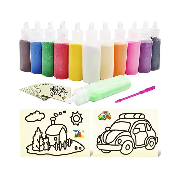 ArtCraft Zand Schilder Kit – Creatief Knutselen – Vanaf 5 Jaar