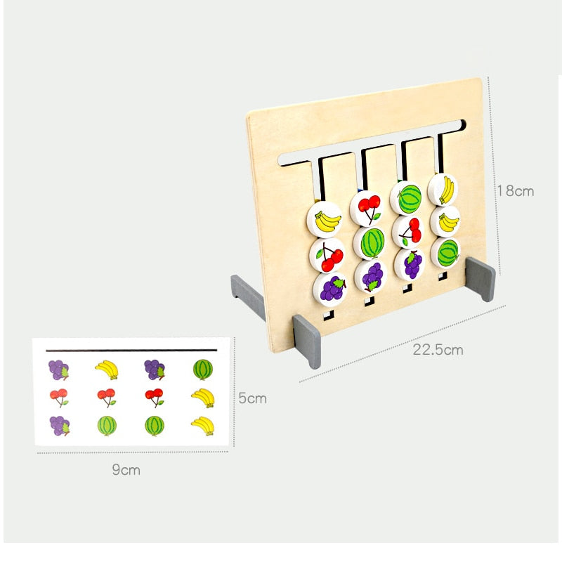 MindFruit - Leerzaam spelplezier met Montessori Sorteerpuzzel