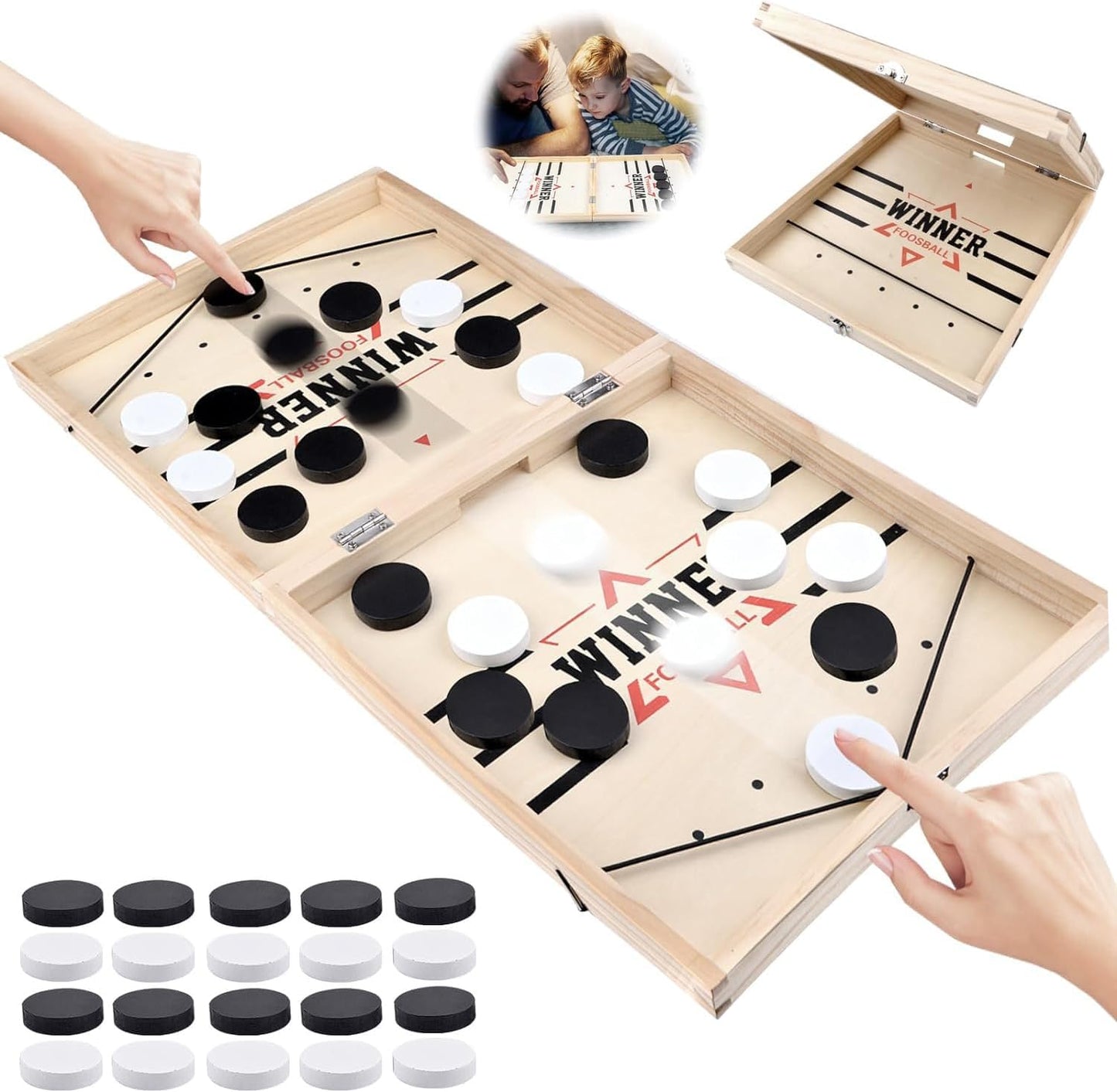 SlingShot Pro - Houten Hockeyspel