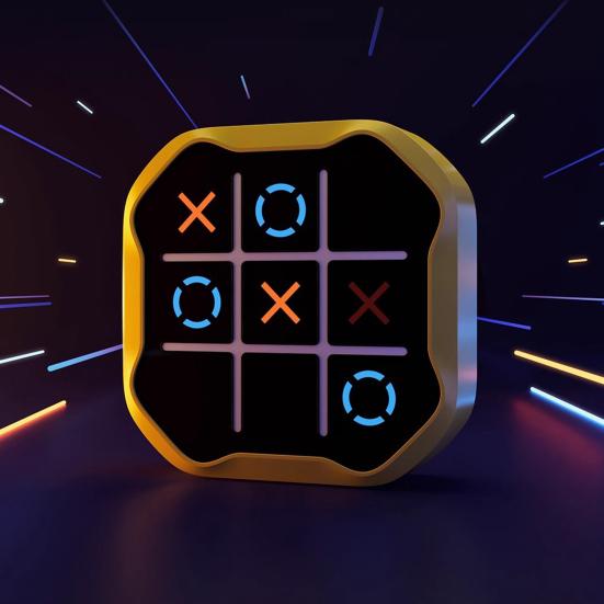 TicTacPro - Elektronisch draagbaar Tic Tac Toe-Spel