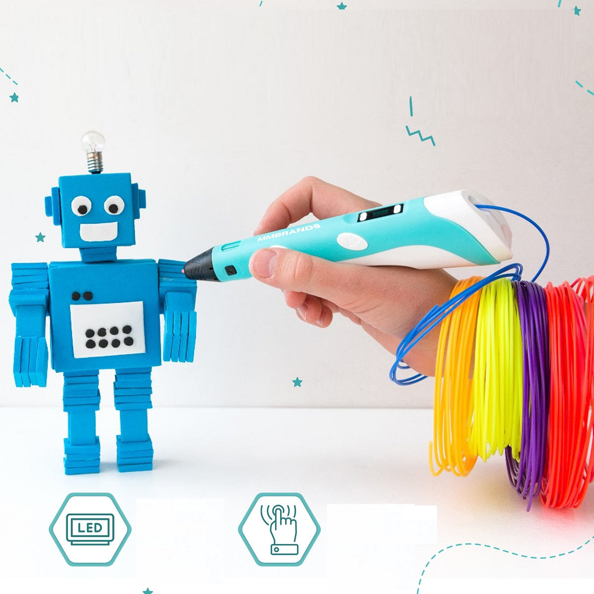 3DMagicPen - Innovatieve 3D-pen voor kinderen