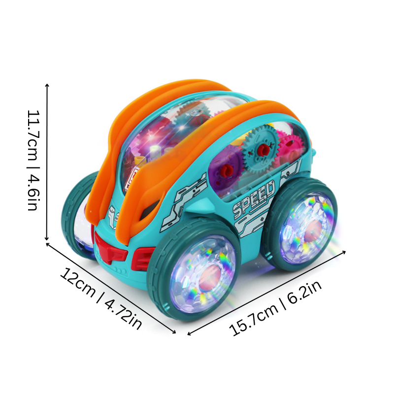 LightWheels - Transparante Lichtgevende Speelgoedauto voor Kinderen