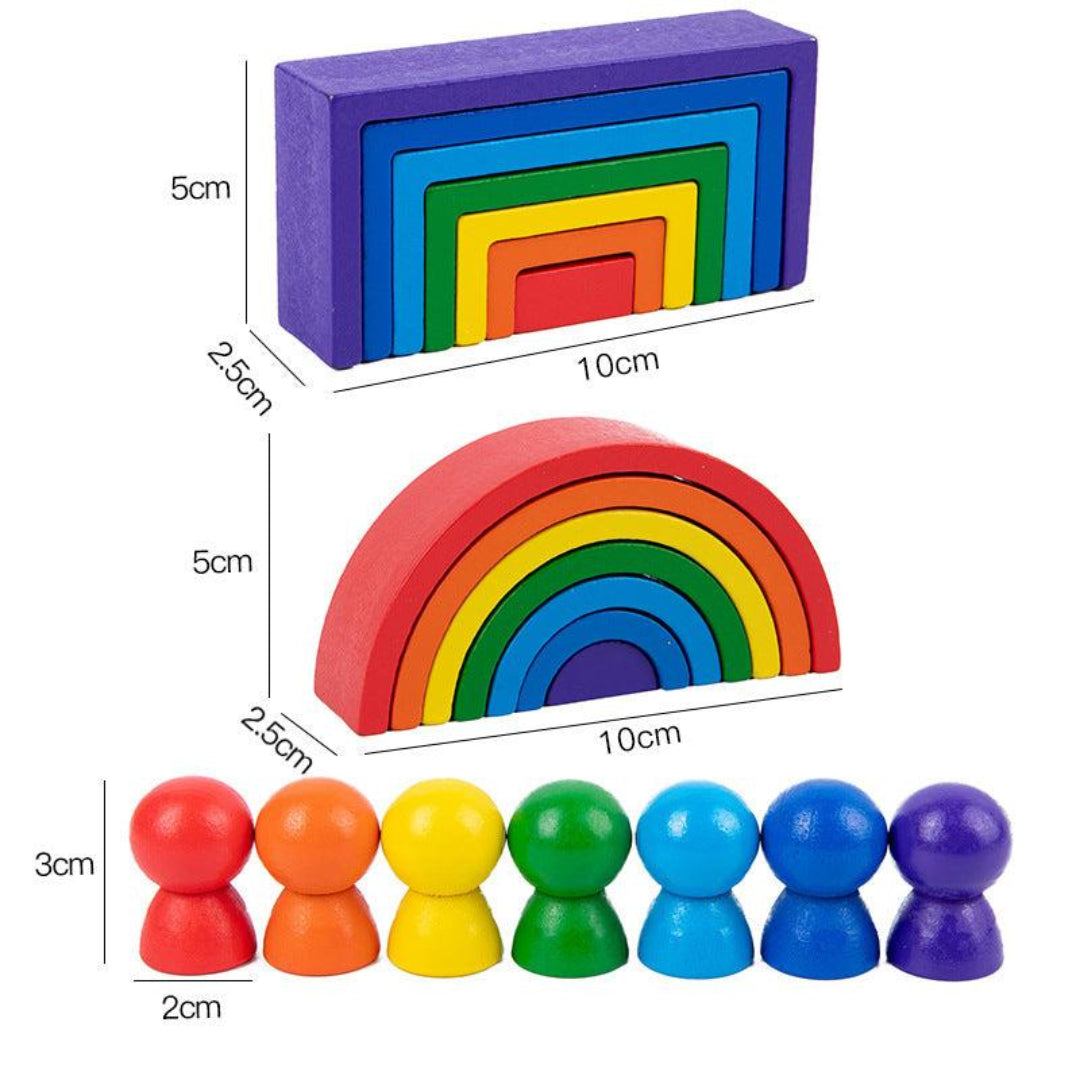 BalanceBlocks- Baby Siliconen Bouwblok