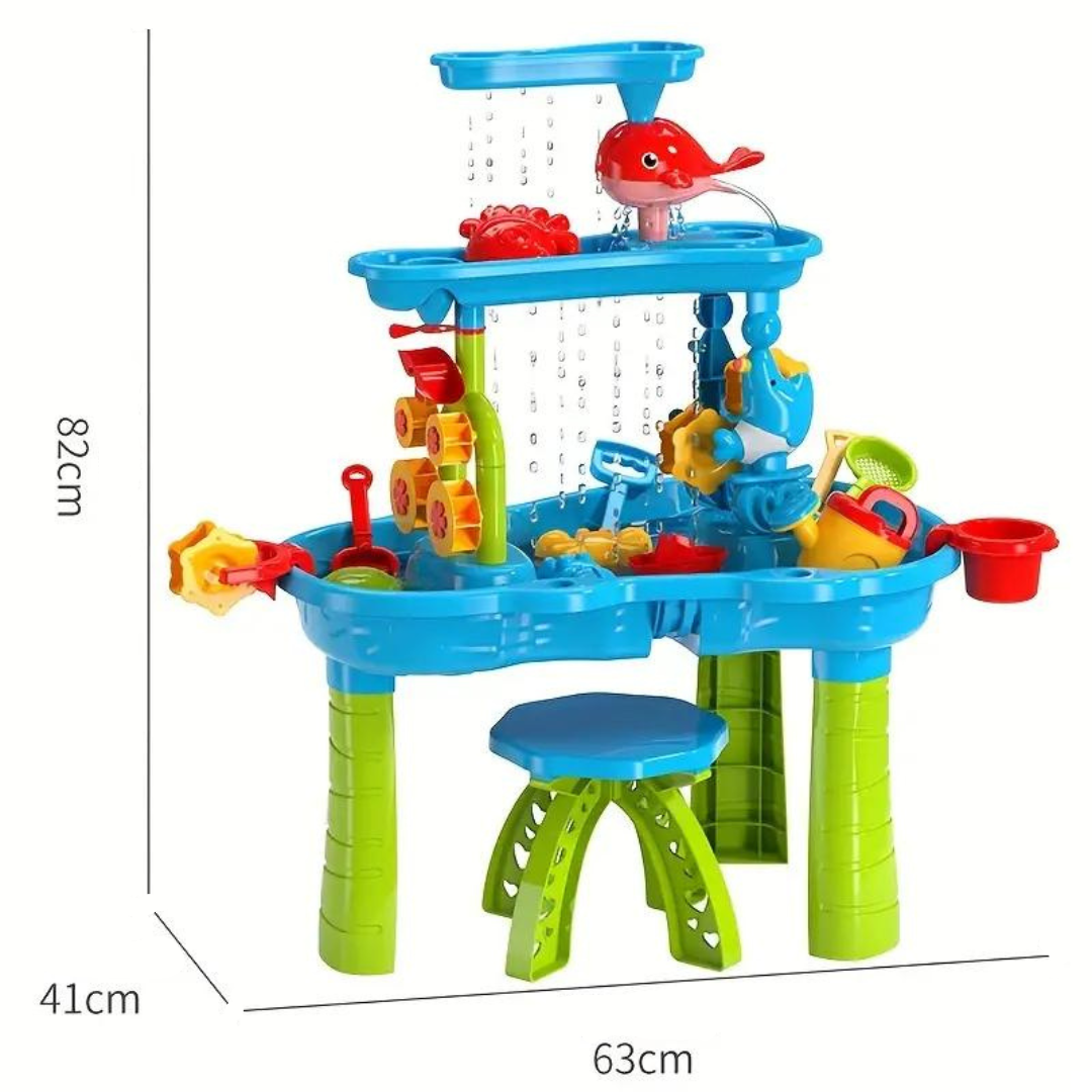 SplashTower - 3 Tier Kids Zand Watertafel Speelgoed