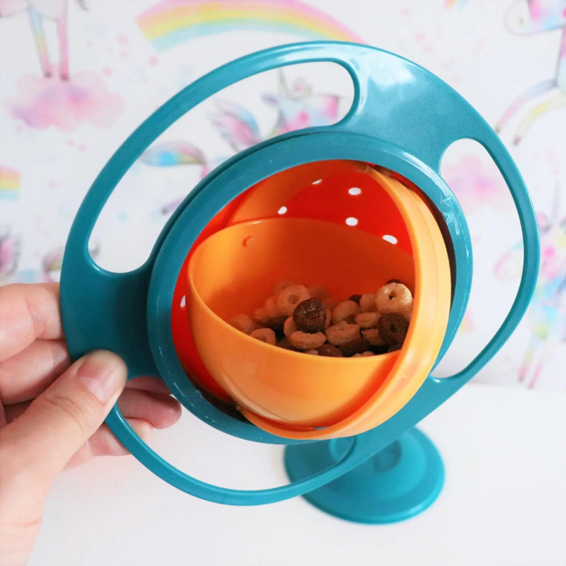 SnackEase- 360° Draaibare BabyBowl